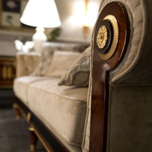 tay Sofa Băng VERMONT cổ điển