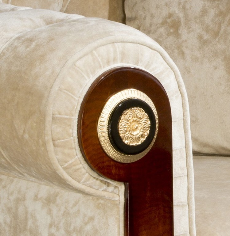 Thổ Cẩm Decor - Sofa Đơn VERMONT phong cách tay Sofa Đơn VERMONT phong cách tân cổ điển